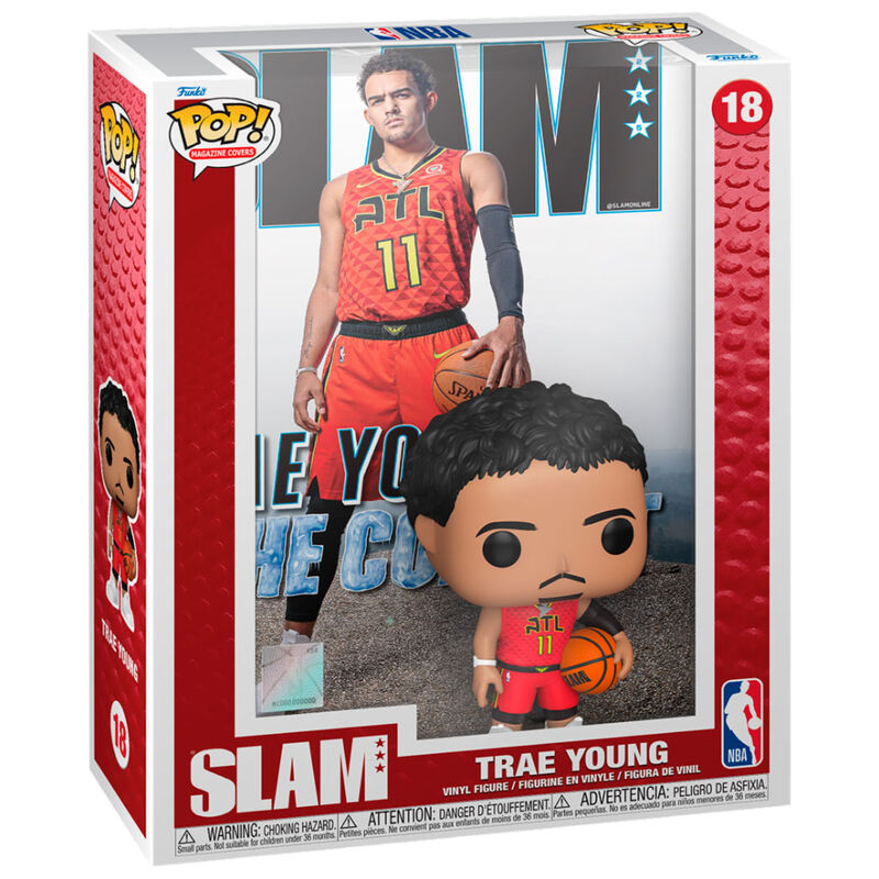 figure pop cover nba slam trae young