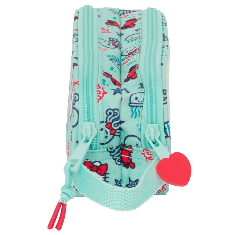 Astuccio doppio per matite Sea Lovers Hello Kitty