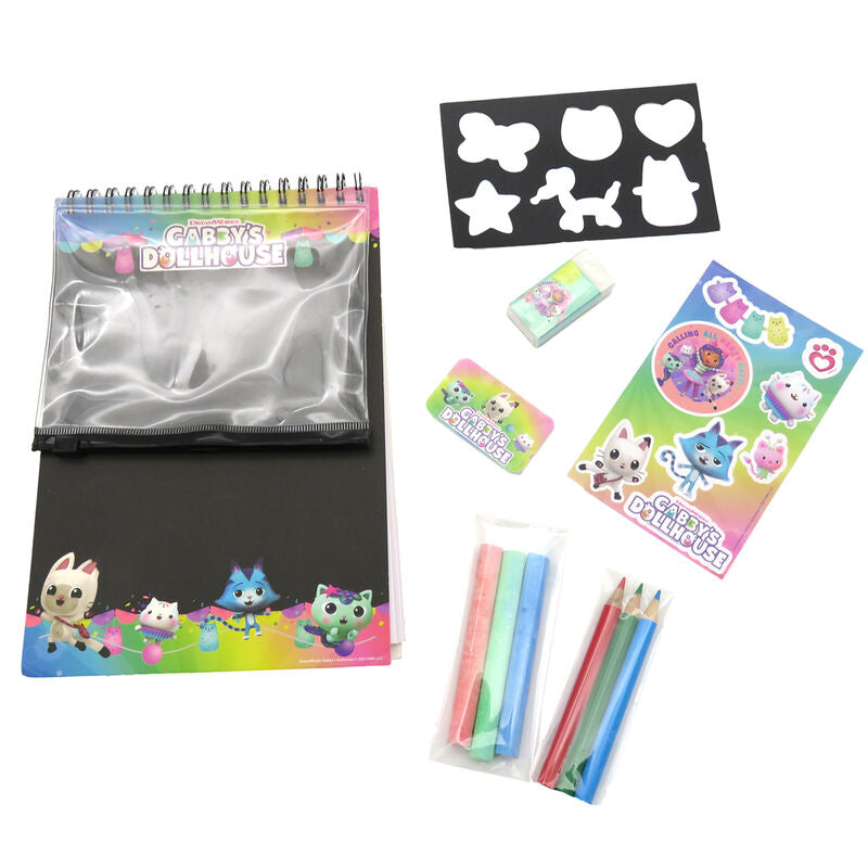Gabby's Dollhouse Chalkboard Notebook Set