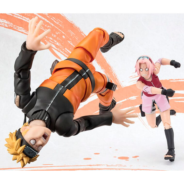 Figure S H Figuarts Naruto Uzumaki Naruto OP99 Edition Naruto Shippuden 15cm