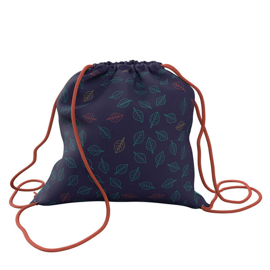Sacchetto di foglie blu da 25 cm