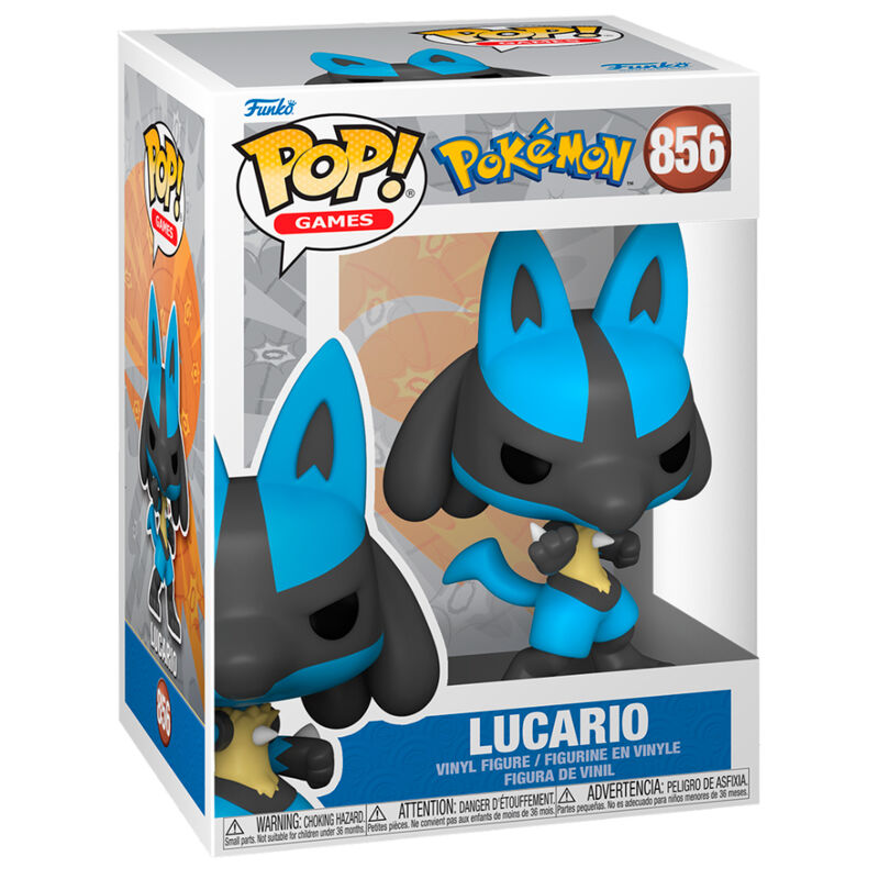 pokemon lucario pop figure