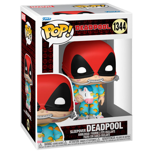 Figura POP de Deadpool de Marvel: Fiesta de pijamas de Deadpool