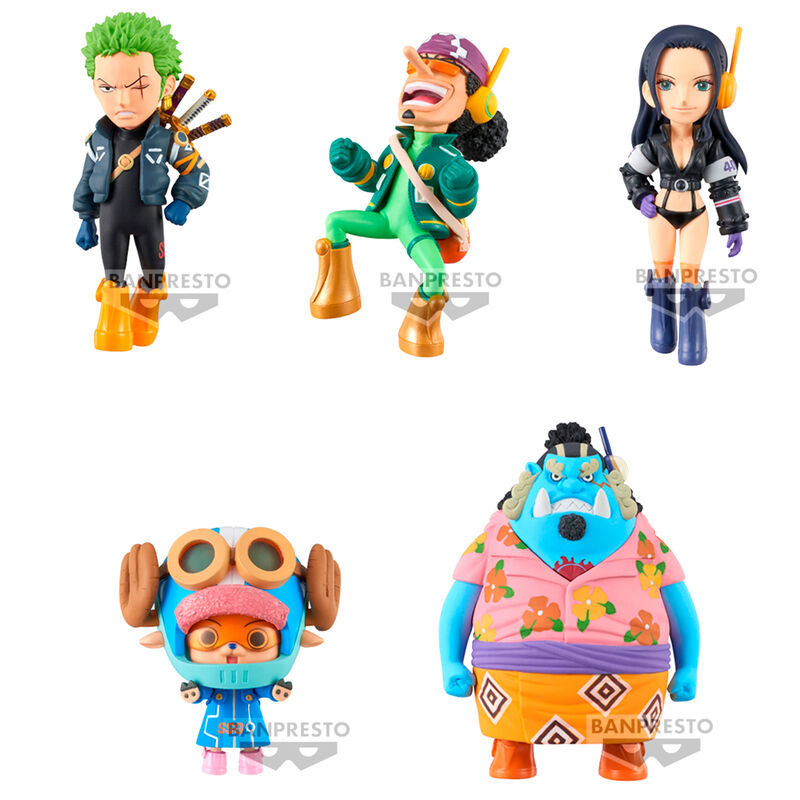 figure world collectable egg head 2 one piece 7cm assorted