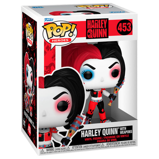POP Figur DC Comics Harley Quinn mit Waffen