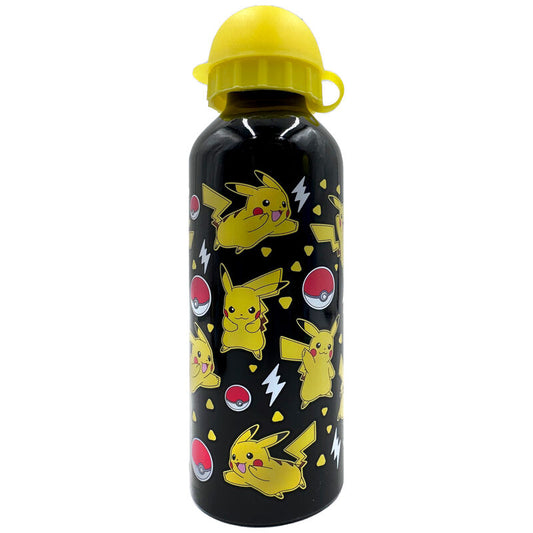 Garrafa de água de alumínio Pokémon de 500ml (Cores sortidas)