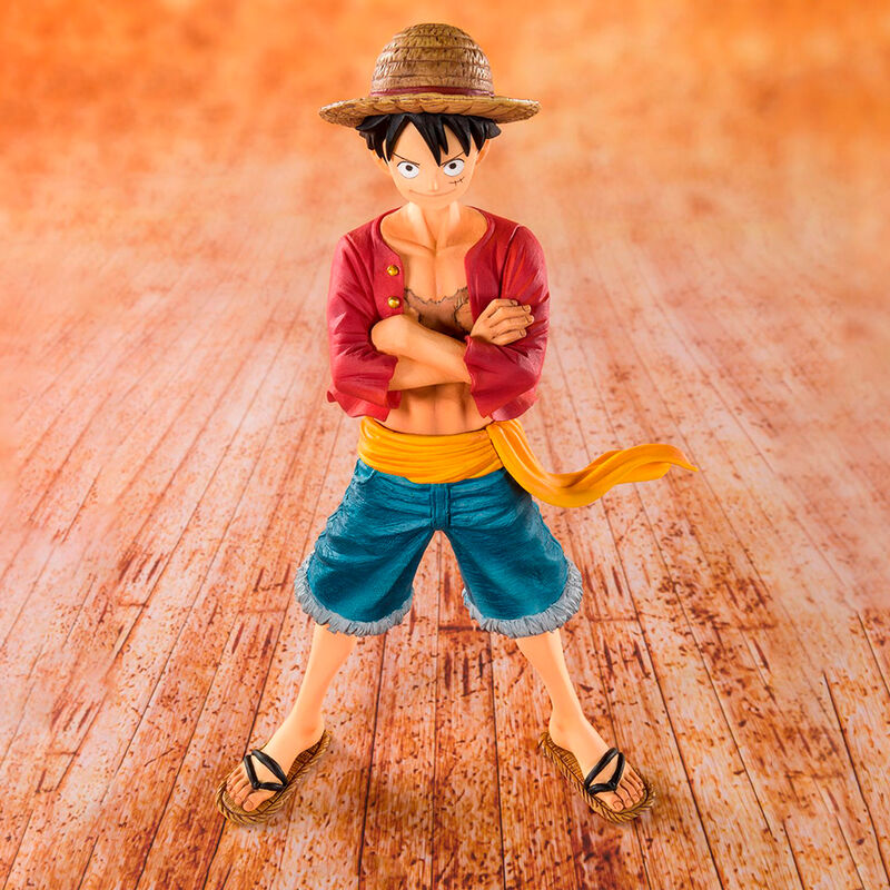Figura Figuarts Zero Monkey D Luffy Sombrero de Paja One Piece 14cm