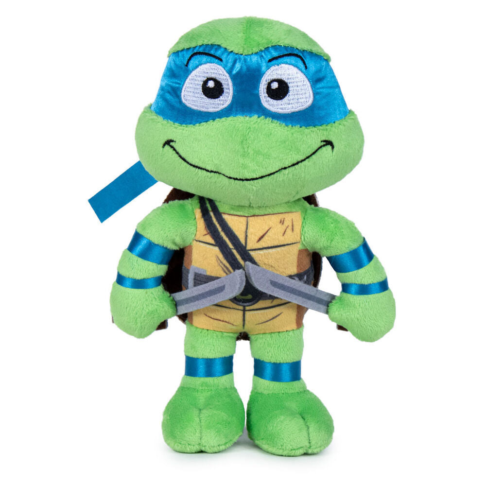 Leonardo Mutant Mayhem Ninja Turtles Pluszowa zabawka 21 cm