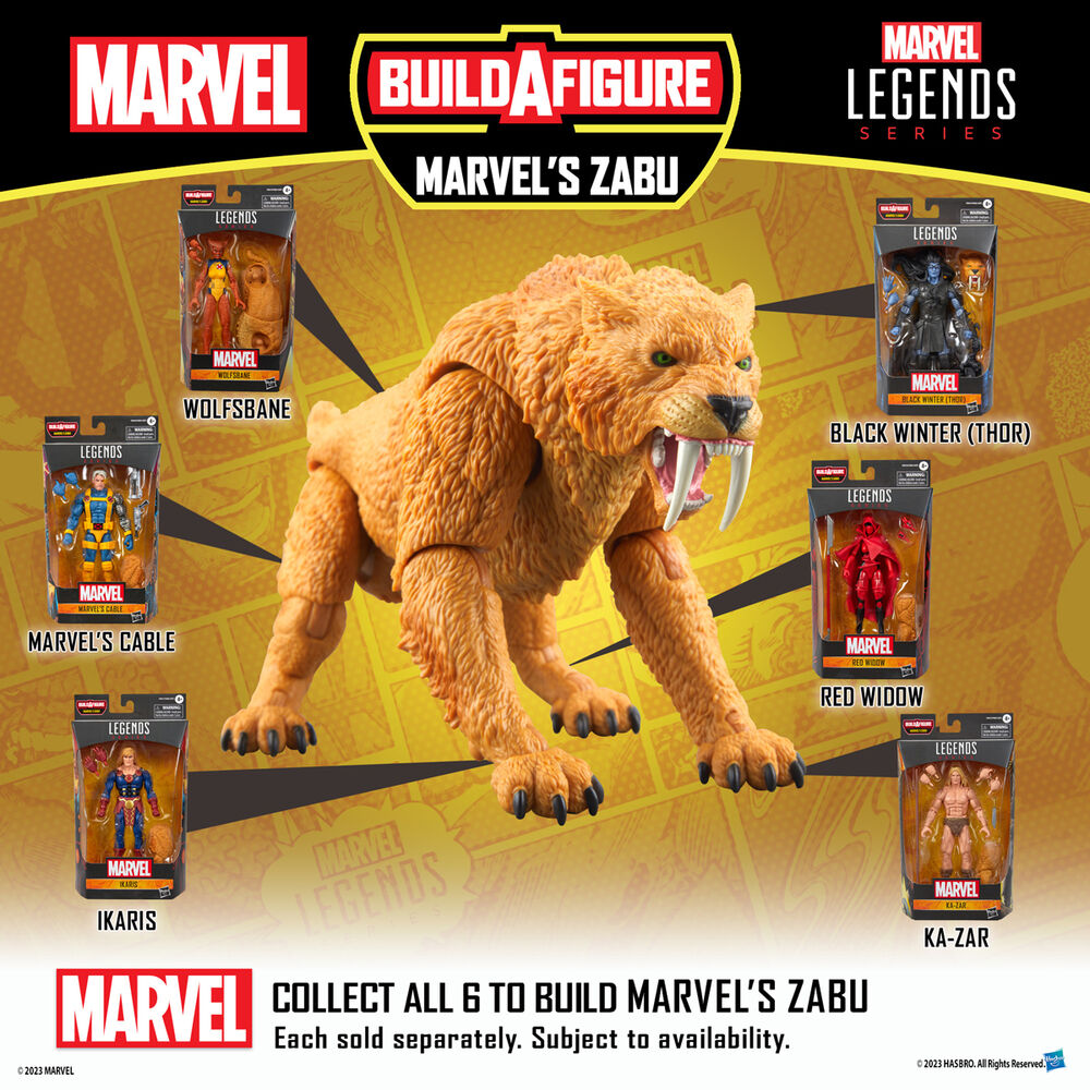 Figurka Thor Czarny Zimowy Marvel Legends Series 15cm