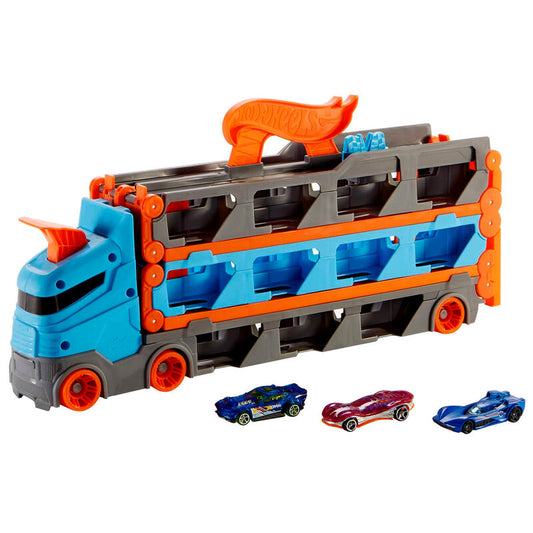 hot wheels convertible transport truck