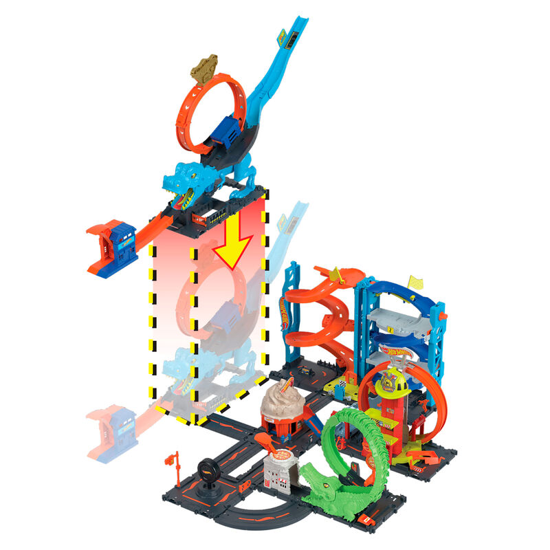 Tor do gryzienia T Rex Hot Wheels