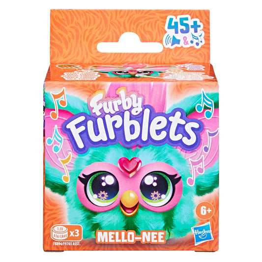 Mini Furby Mello z domu Furblet