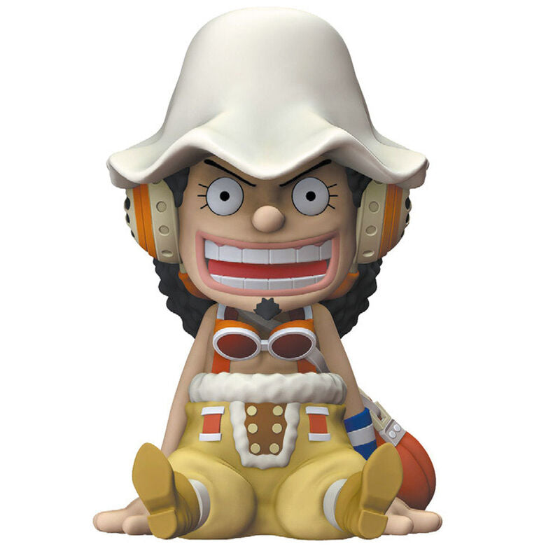 ushopp one piece piggy bank figure 18cm