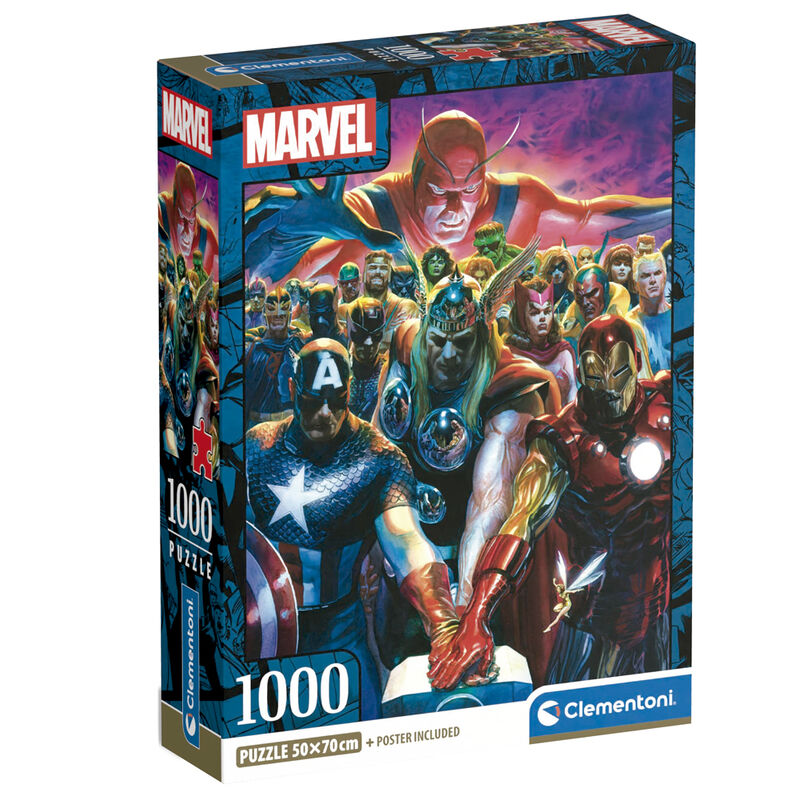 marvel avengers puzzle 1000pcs