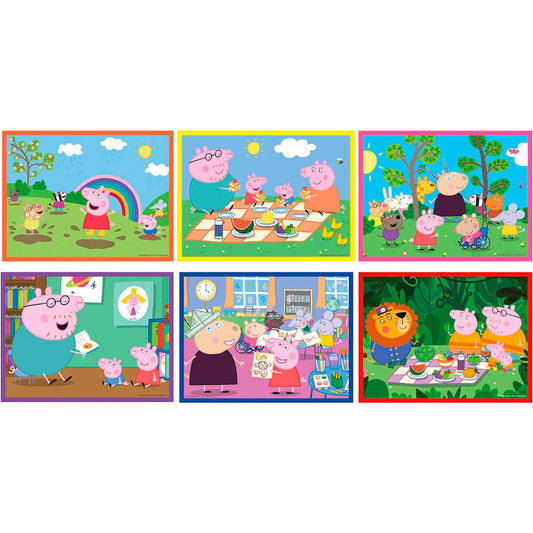 Peppa Pig Cube Puzzle 12pcs