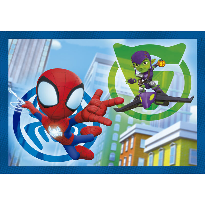 Puzzle Spidey e i suoi fantastici amici Marvel 12 16 20 24 pezzi
