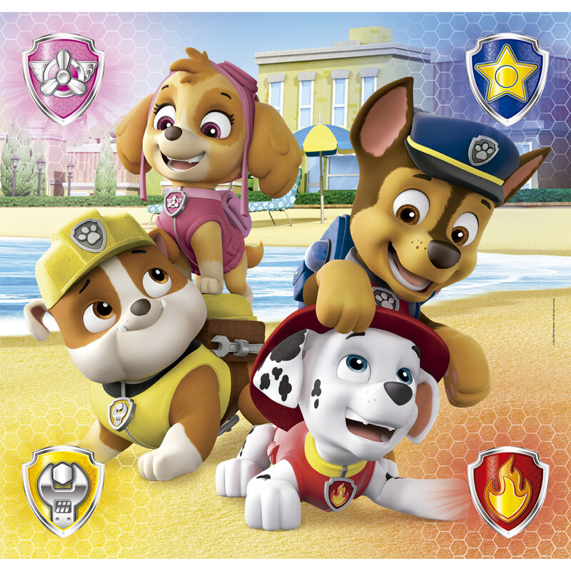 Paw Patrol Puzzle 3x48pcs