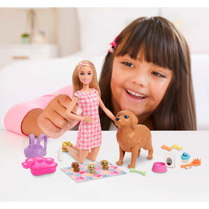 Barbie e cachorrinhos