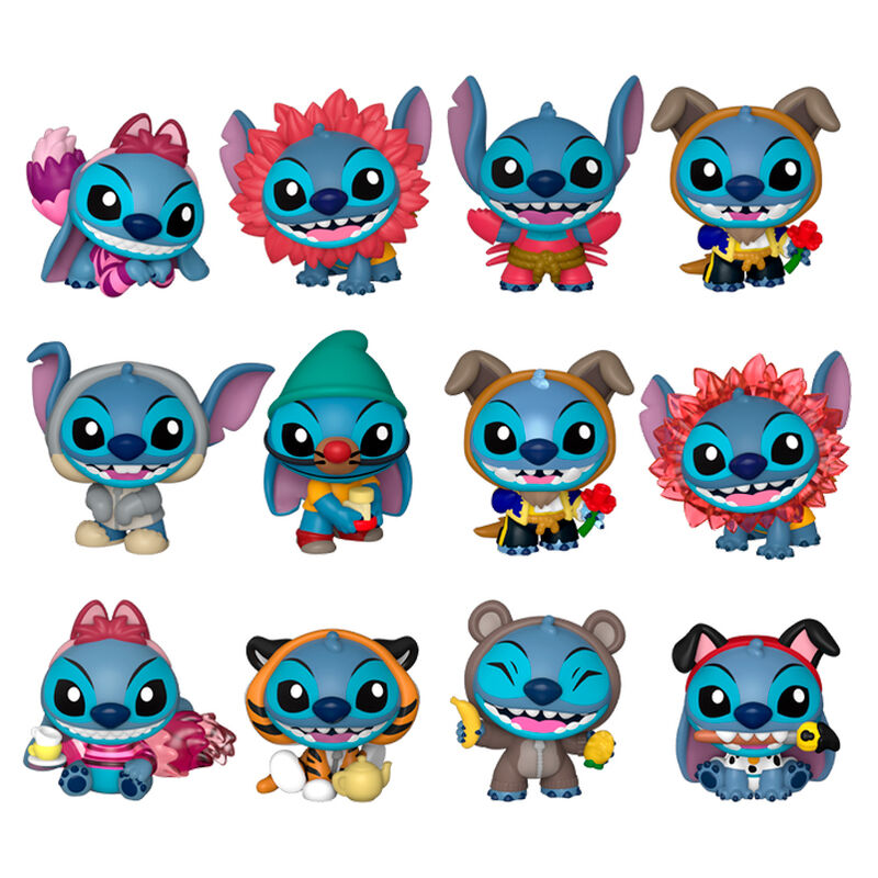Surtido de minifiguras sorpresa de Stitch de Disney