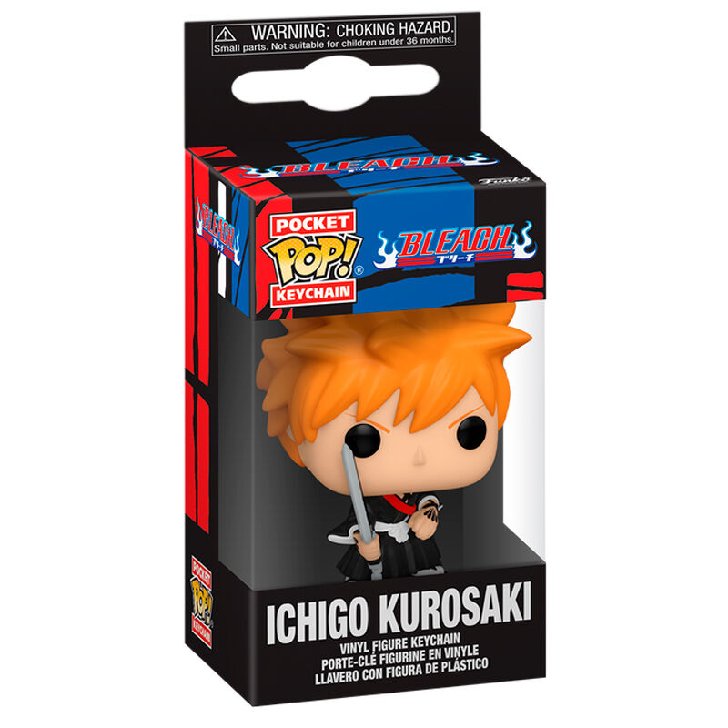 pocket pop keychain bleach ichigo kurosaki