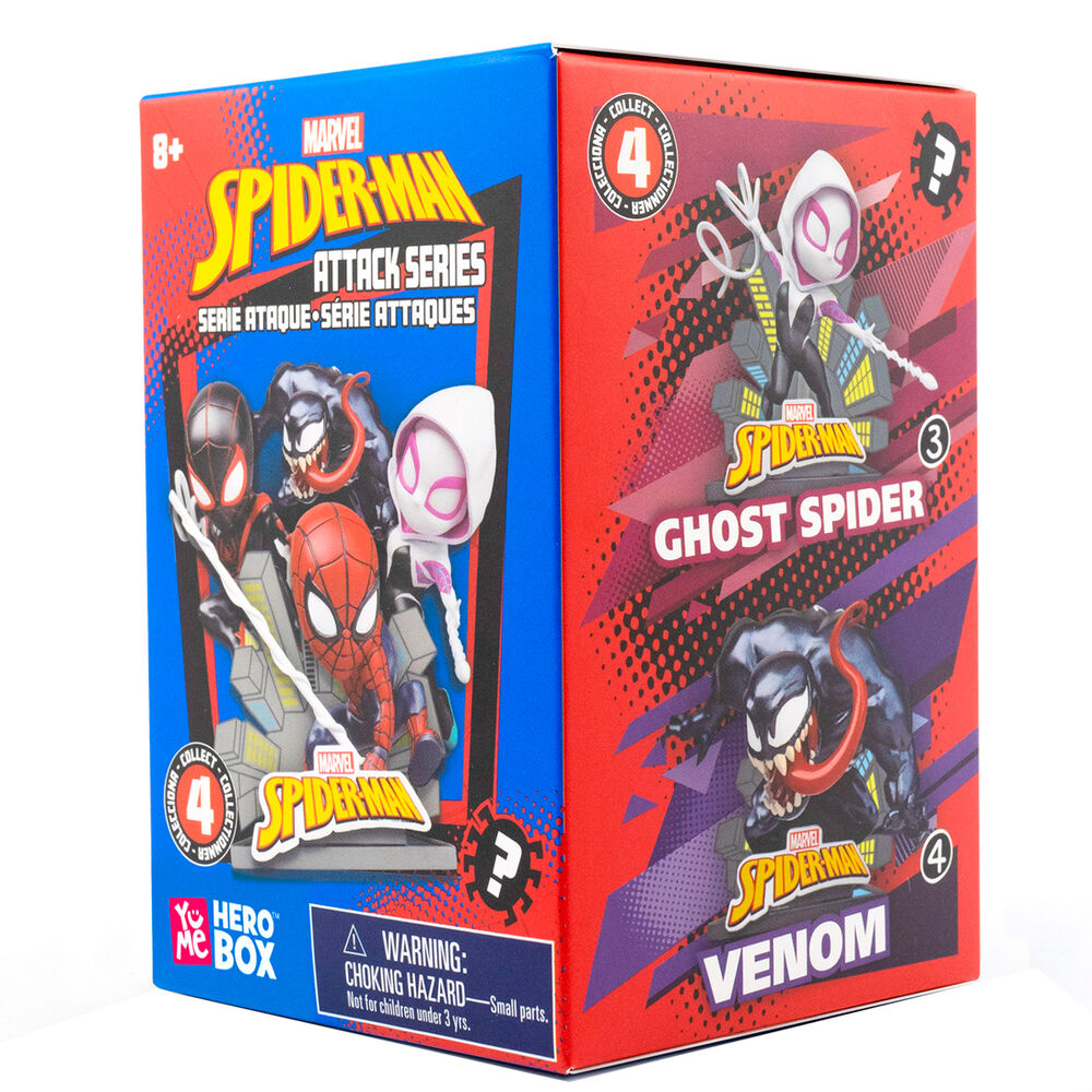 Coffret surprise de figurines Spiderman Marvel assorties