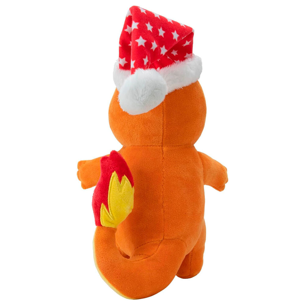 Peluche Pokémon Charmander de Noël 20 cm