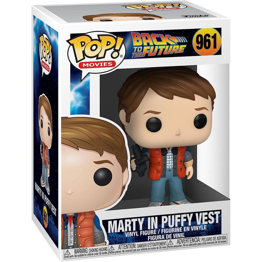 POP Figure Back To The Future Marty in Puffy Vest