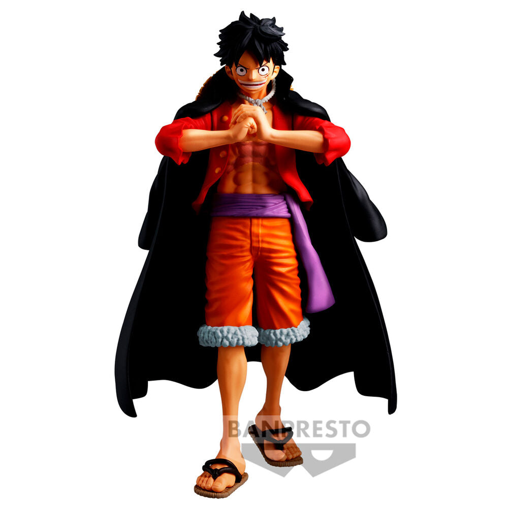 figure monkey d luffy the shukko one piece 14cm
