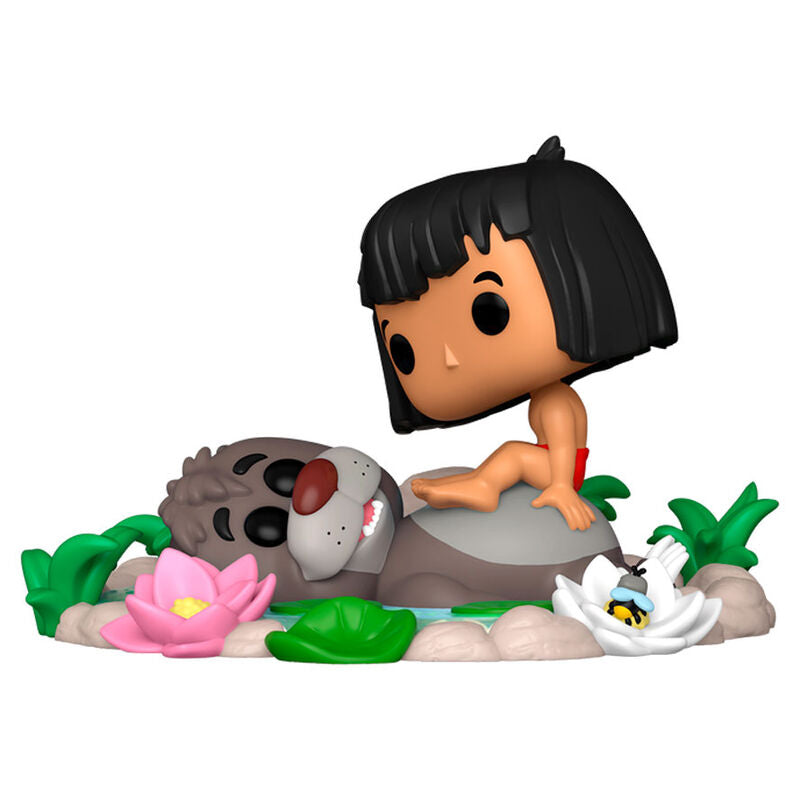 disney pop moment figure the jungle book baloo & mowgli