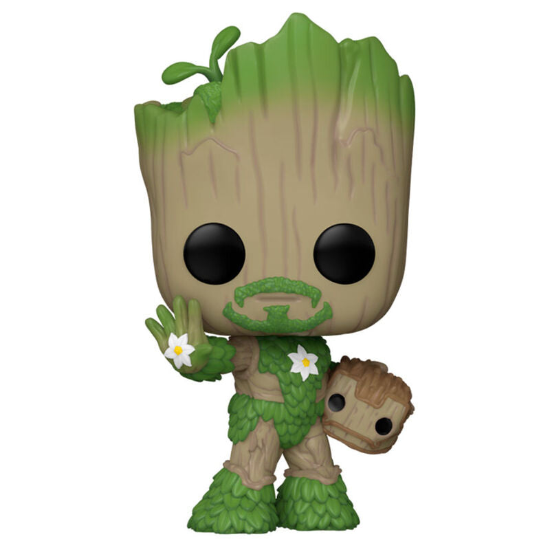 Figura POP de Marvel "Somos Groot": Groot como Iron Man