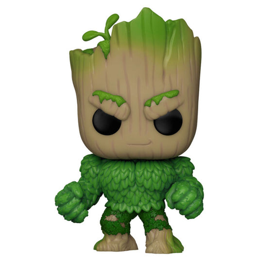 Figura POP Marvel We Are Groot Groot como Hulk