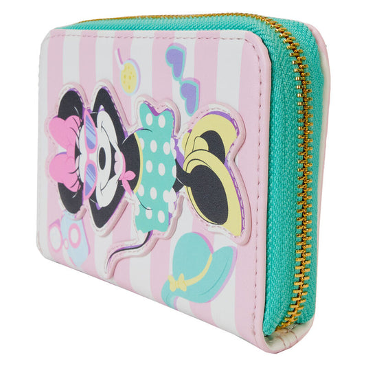 Cartera Loungefly Minnie Disney con estilo vacacional