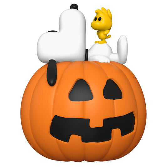 POP Deluxe Figure Peanuts Snoopy & Woodstock with Pumpkin