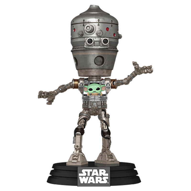 Luksusowa figurka POP Star Wars The Mandalorian IG 12 z Grogu