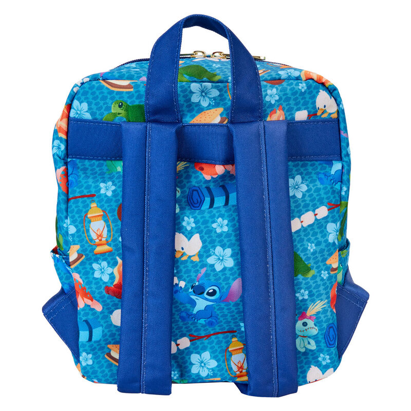Nylon Camping Backpack Cuties Stitch Disney Loungefly 24cm