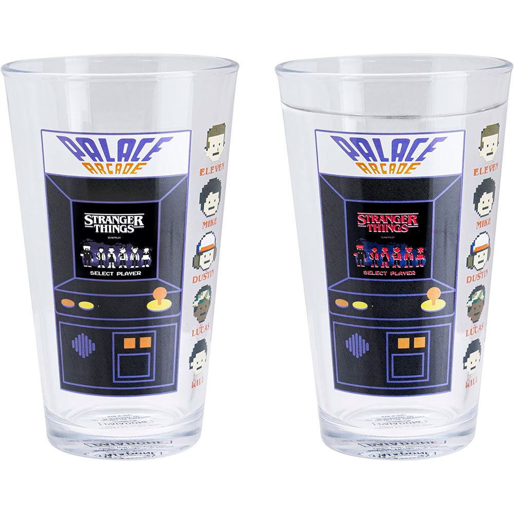 palace arcade machine stranger thing glass 450ml