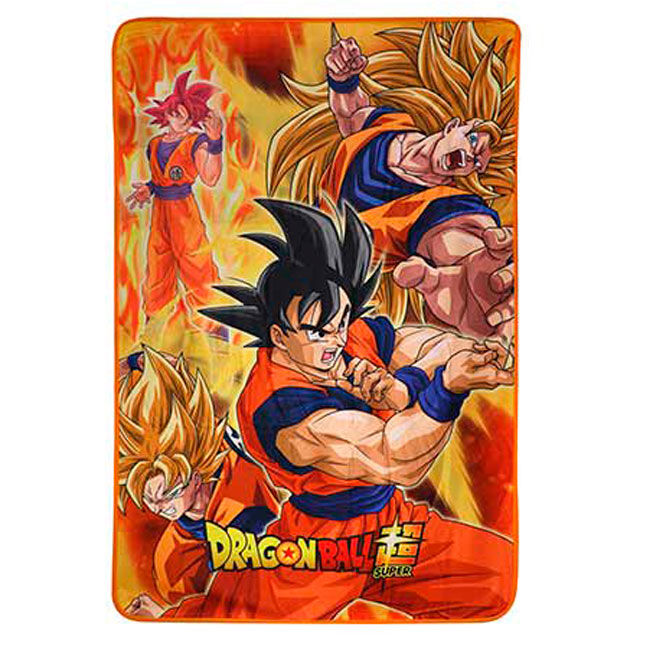 battle of gods goku states dragon ball super blanket
