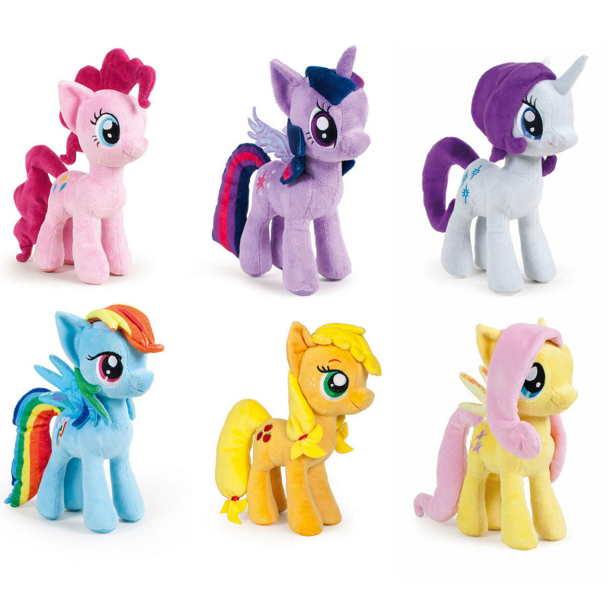 my little pony soft plush toy 25cm assorted