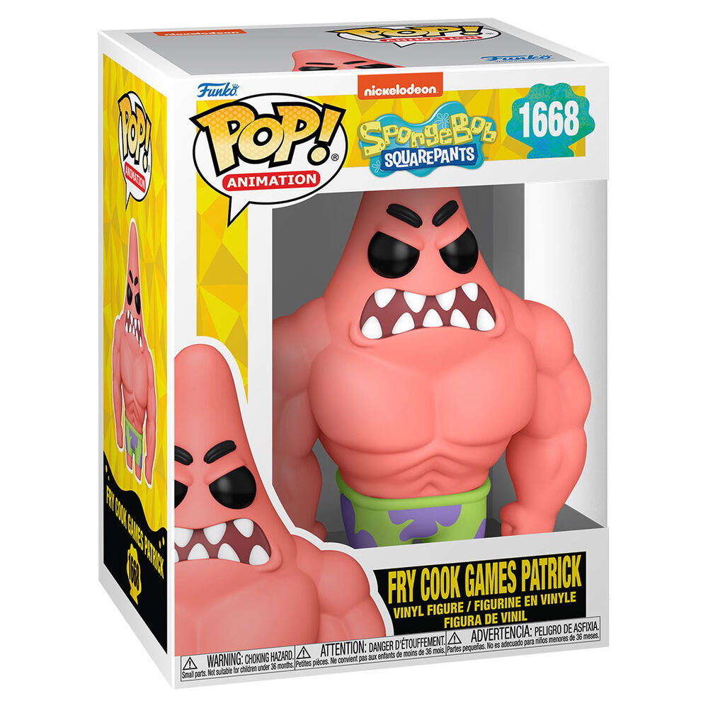 SpongeBob SquarePants Fry Cook Game Patrick POP Figure