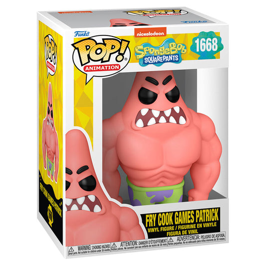 SpongeBob SquarePants Fry Cook Game Patrick POP Figure