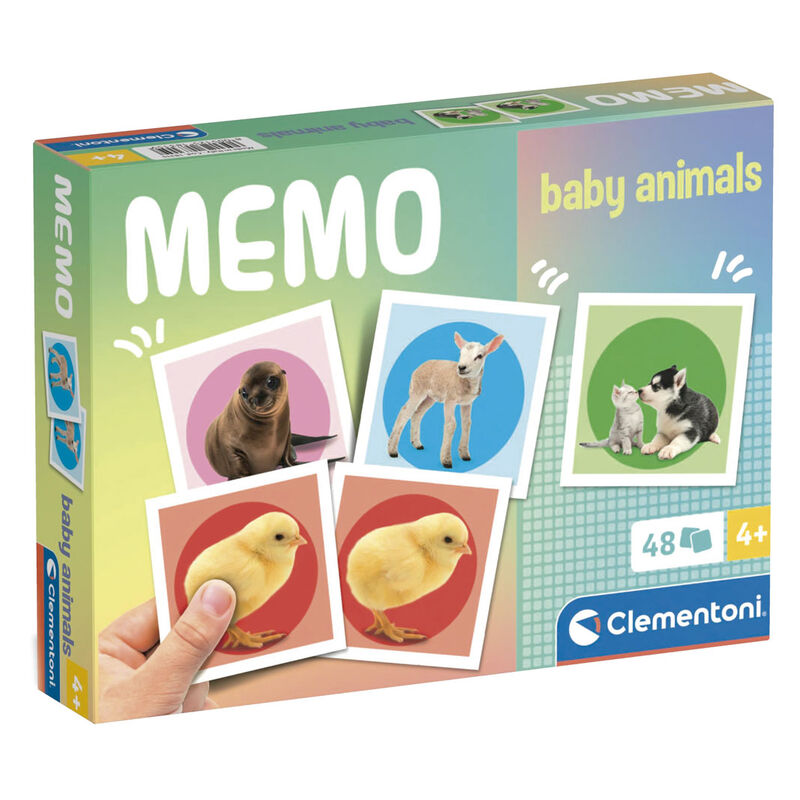 memo pocket baby animals
