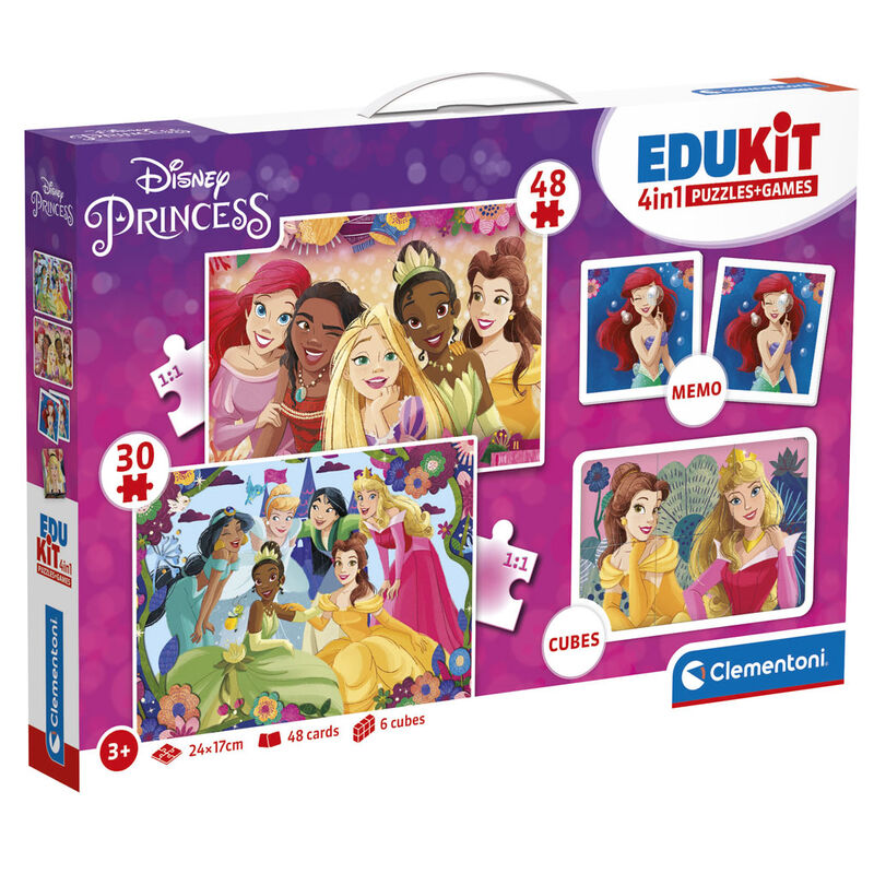 edukit 4 in 1 disney princesses