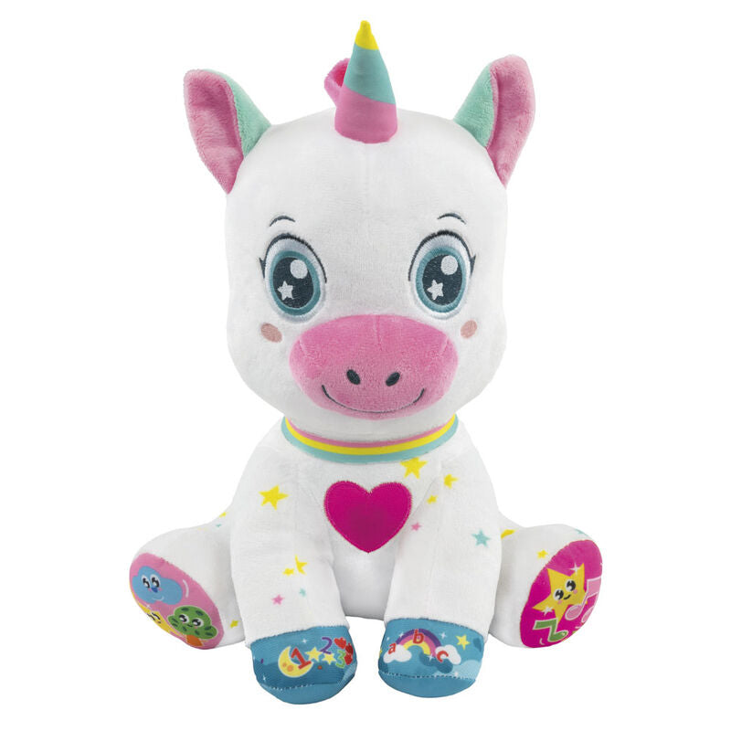 interactive baby unicorn plush toy