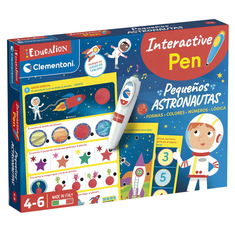 interactive astronaut pen