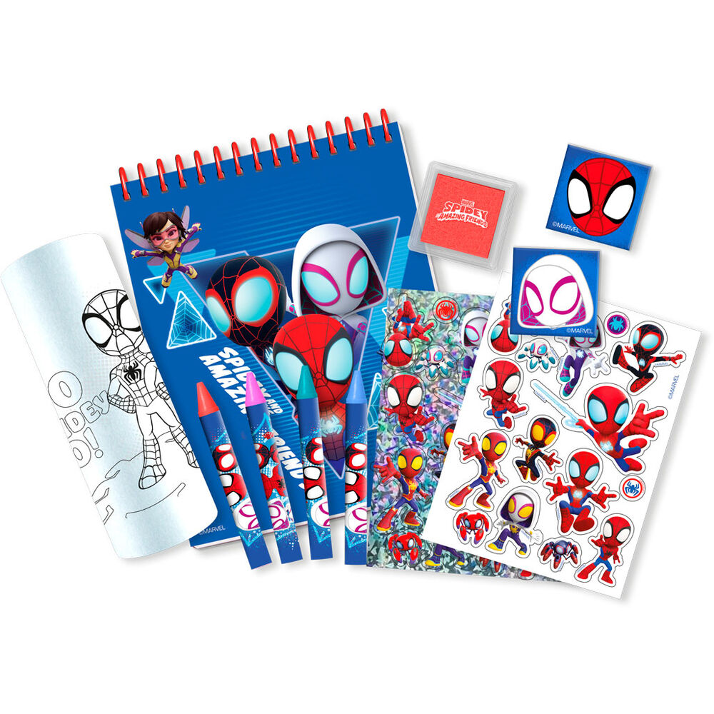 Zestaw papeterii 3D Spiderman Marvel