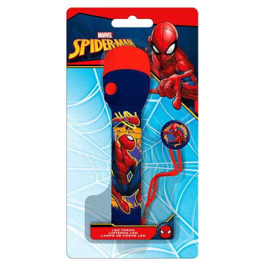 spiderman marvel large led flashlight