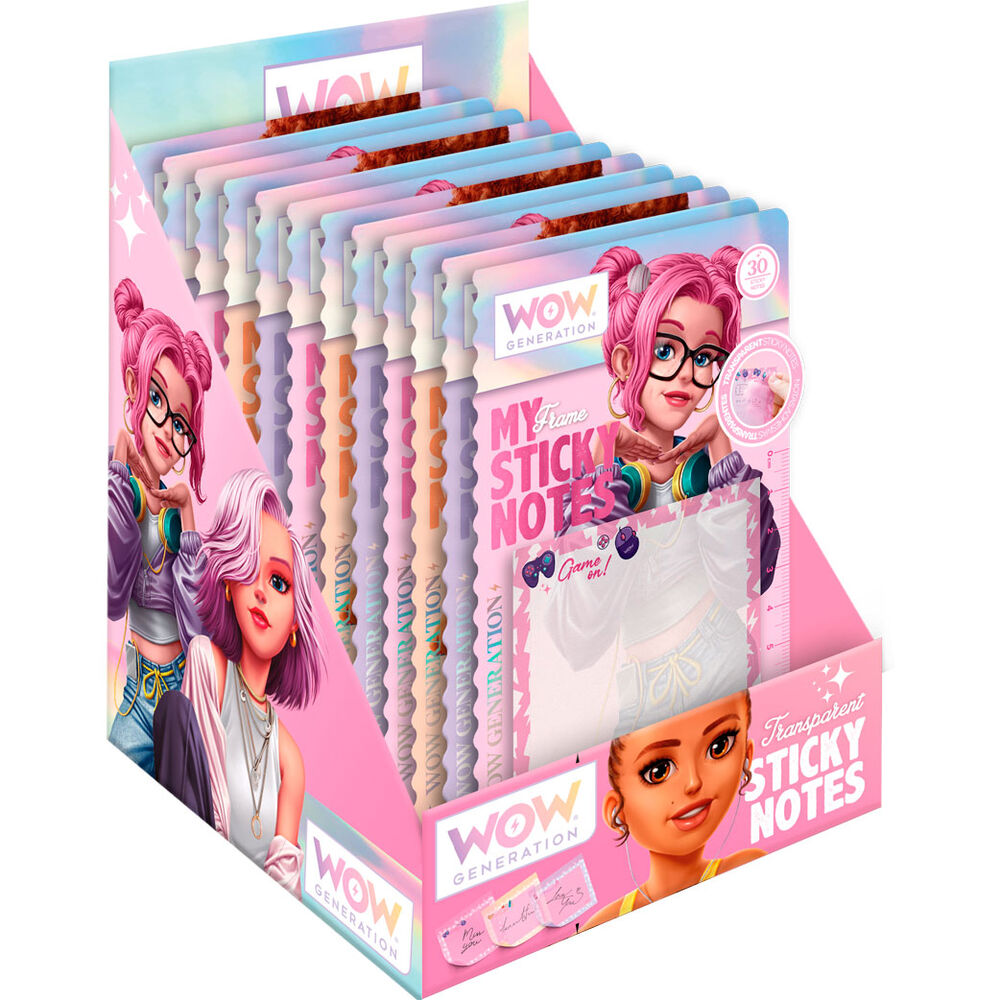 wow generation sticky notes assortment