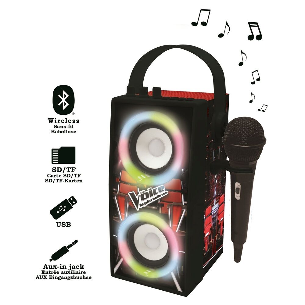 Altavoz Bluetooth portátil Voice con micrófono