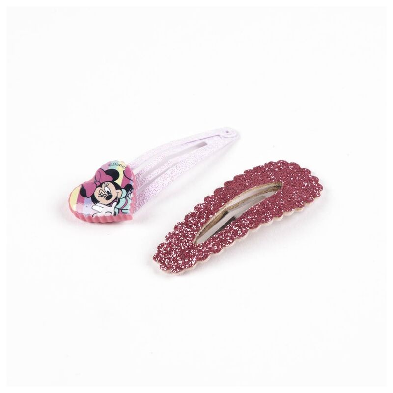 Blister pack of 4 Minnie Mouse Disney hair clips