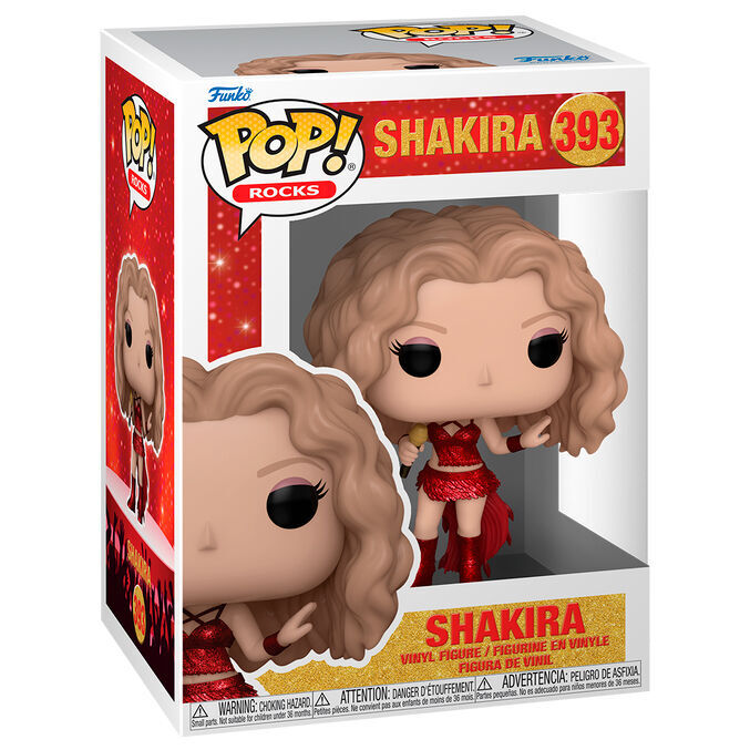 shakira super bowl pop figure